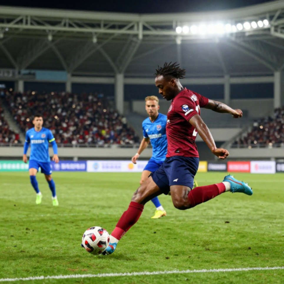 36% bóng, bốn cú sút và cú sốc ở Gangneung: Phnom Penh Crown hạ Gangwon 2-1